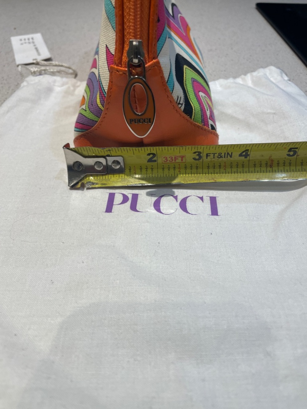 Emilio Pucci Colorful Abstract Clutch - Picture 7 of 8